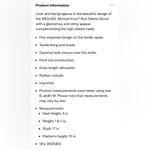 Michael Kors NWOB  Rue Stiletto Boot Women's Shoes rhinestones size 8.5M 3007 Photo 3