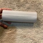 Jimmy Choo  Eyeglass Sunglasses Case Hard Cream Faux Snake Skin‎ Magnetic Photo 2