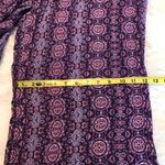 VTG America Blues crepe wide leg flowy pants medium viscose purple Boho Beachy Photo 6