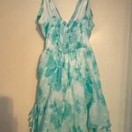 DO+BE Light teal and white boutique dress  Photo 1