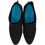 EUC BLOWFISH MALIBU Black Vegan Suede Ankle Cowboy Boots Photo 5