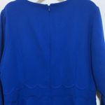 Banana Republic  Scallop Detail bracelet Sleeve Dress with pockets woman size 14 Photo 4