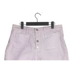 J.Crew Garment Dyed Cotton Japanese High Rise Denim Jean Shorts 30 Lavander Photo 1