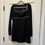 NWT Lulu's Black Sheath Long Sleeve Cocktail Dress Size L Size L Photo 4