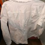 Susan Graver  White Denim Jacket NWT Size L Photo 2