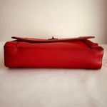 MCM  Authentic Red Leather Shoulder crossbody Bag – Made in Korea Photo 11