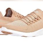 APL Techloom Breeze Sneakers Caramel Warm Silk White Knit Size 8.5 Running Rare Photo 0