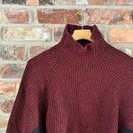 Zadig & Voltaire  Red Merino Wool Blend Lola AZ Chunky Sweater, L Photo 3