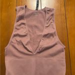 Urban Outfitters Mauve V-Neck Tank Top Photo 0