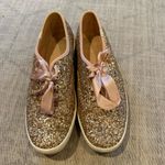 Kate Spade Keds x  Rose Gold Glitter Sneakers 9 Photo 3