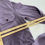 Carhartt  Shirt Womens Small Purple Button Down Roll Tab‎ Sleeve Top Casual Photo 7