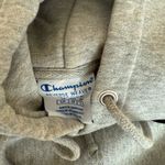 Champion  Cropped Grey Hoodie Photo 2