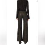 DL1961 NEW - WOMEN'S hepburn wide leg high rise jean in black coated cargo Photo 2