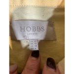 Hobbs London Pale Yellow Miriam Casual Button Front Denim Jean Jacket Women Sz 6 Photo 5