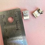 American flag rhinestone post earrings Blue Photo 6