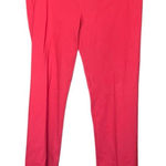 Betabrand  Red Christmas 🎄 Pull on Straight Leg pants Large 756 Photo 0