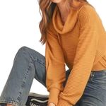 NWT  Free People Juicy Ribbed Knit Cowl Neck Tunic Size M Photo 3