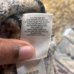 Lucky Brand  Womens Medium Blue Cream Southwestern Knit Pullover Sweater Photo 2