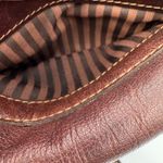 Jack Georges crossbody bag voyager collection mini brown leather purse Photo 13