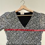 Ember Floral Black and White Maxi Dress L/XL Size L Photo 3