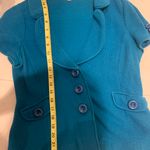 Classiques Entier Nordstrom short sleeve sweater jacket blazer cashmere blend Photo 3