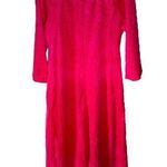 Tiffany Loungewear Housecoat Velour Long Sleeved Mandarin Collar Pink Small Photo 0