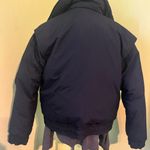 Mountain Goat Down Skiwear Size M Ladies Black Purple Puffer Jacket Coat Fullzip Size M Photo 8