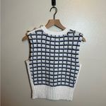 Veronica Beard  Nazife Cotton Sweater Tank‎ Photo 5
