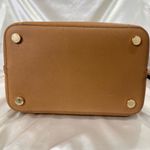 Michael Kors New  Greenwich Saffiano Leather Satchel Bag Brown Tote Classic Chic Photo 8