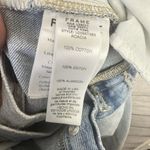 frame denim FRAME Womens Le Original Skinny Jeans Button Fly Size 26 Blue Denim Barrel Photo 13