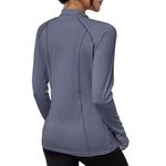 SheIn Basic Zip Up Active Jacket in Dusty Blue, Size M Photo 1