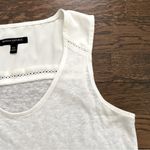 Banana Republic  White Linen Tank Top, Size XS Photo 5
