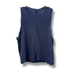 Spanx Tank Top Women's Size Small Navy Sleeveless Stretch Lightweight Layering Photo 1