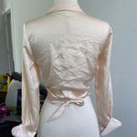 Kensie Silk Wrap Top Photo 2