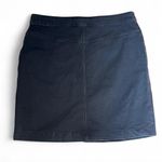 Marine layer  Black Button-Front Denim Skirt, size 14 Photo 1