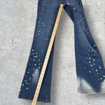 Pepe Jeans Vtg Y2K Deadstock  Low Rise‎ Flare Riveted Grommet Buckle Back Sz 24 Photo 7