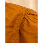 EXPRESS  small relaxed half sleeve portofino shirt -   Mustard Yellow Photo 8