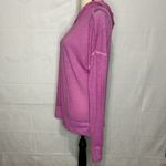 Kensie  PERFORMANCE Sz S Pink Workout Hoodie Top Lightweight Photo 3
