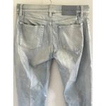Ralph Lauren Purple Label Jeans Italy – Light Blue Silver Sheen Luxury Denim 28 Photo 4