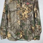 Under Armour Women M Realtree Xtra Camo Shirt Fitted Pocket Button Front Photo 1