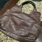 FOLEY AND CORRINA CHOCOLATE BROWN LEATHER BAG Photo 7
