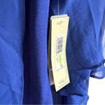 Eliza J New!  Chiffon Cape Draped Sleeveless Sheath‎ Evening Dress Photo 5