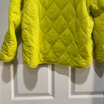 BLANK NYC  Front Hoodie Pockets High Collar Long Sleeves neon puffy coat Size S Photo 7