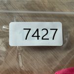 Talbots  Dress Medium Tie Waist Hot Pink Cotton Knit Cap Sleeve Casual Resort Photo 6