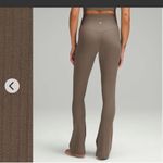 Lululemon  Align Strappy Tank & Ribbed Mini Flare Short Leggings Set Nomad NWOT Photo 2