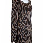 Tart Women;s Small Animal Print Black Brown Dress Photo 1