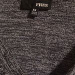 Wilfred Free Trentini Gray Black Space Dye Relaxed Fit Top $54 EUC XS Photo 4