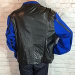 WD•NY WD.NY Colorblock Faux Leather Moto Jacket Jrs XL Photo 6