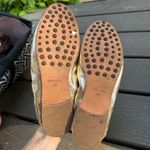 Tory Burch gold driving loafers 9.5 like new Photo 3