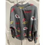 Gameday Couture Women's Kansas City Playback Vintage Wash Sweatshirt Small Grey Gray Photo 7